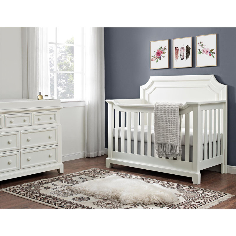 Bertini Lafayette 5 in1 Convertible Crib & Reviews Wayfair